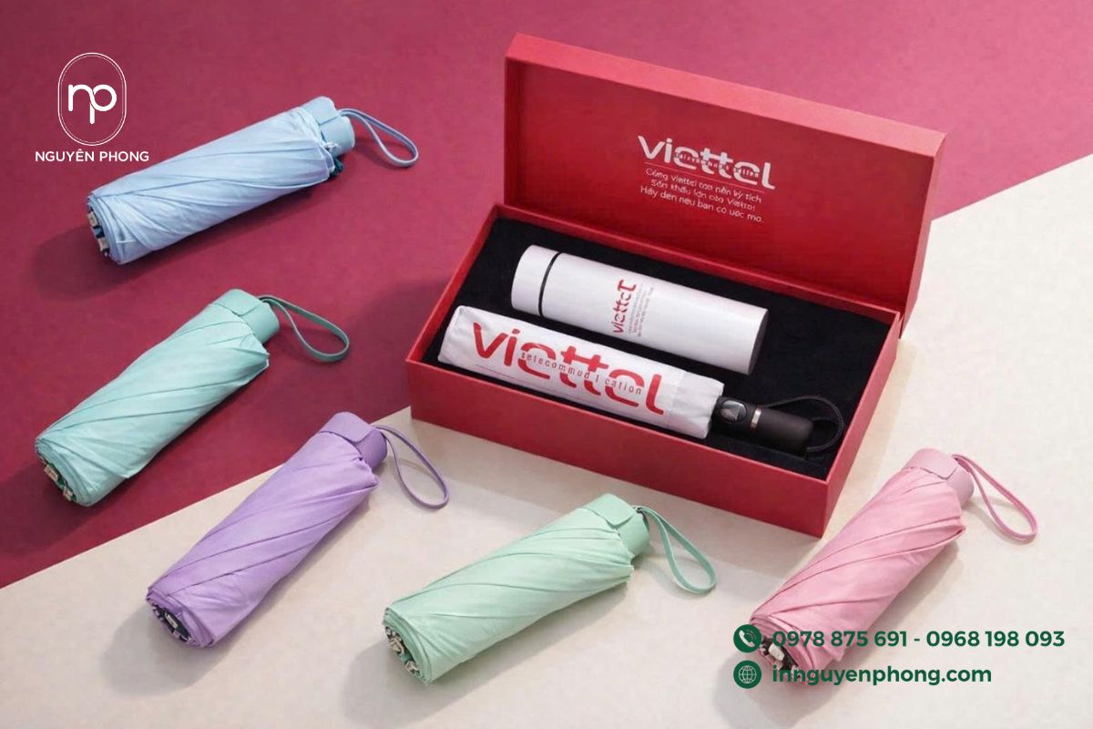 Mẫu hộp đựng ô dù đơn giản 